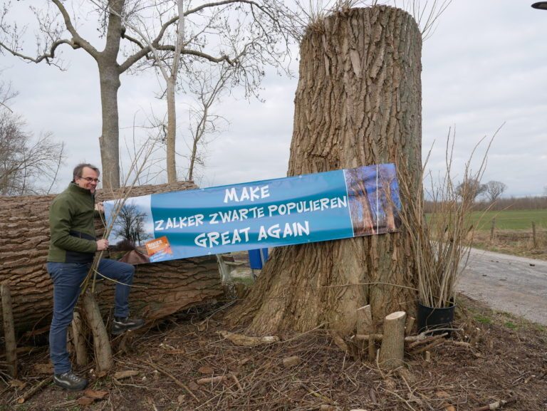 Rivierliefhebber wil Zalker zwarte populieren laten voortleven