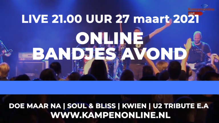 Online Bandjes avond 27 maart 2021