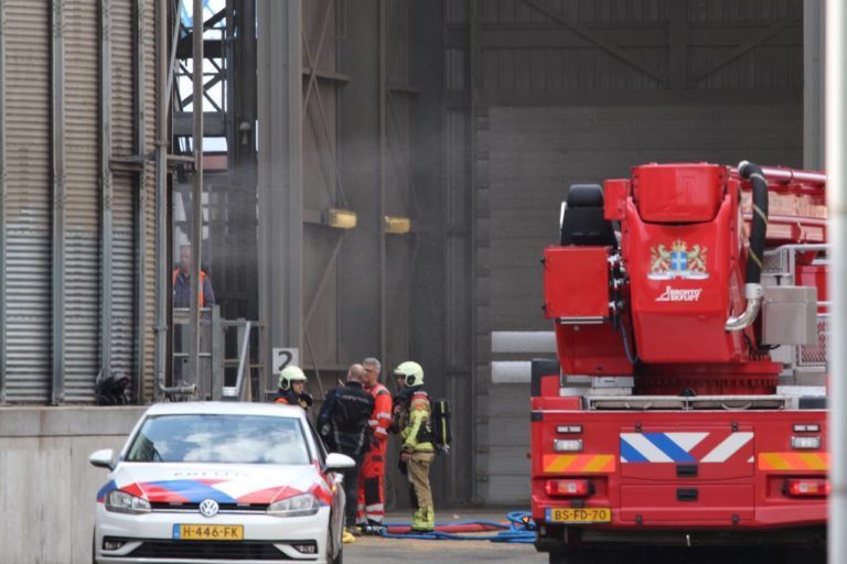 Brandweer naar Haatlandhaven Kampen