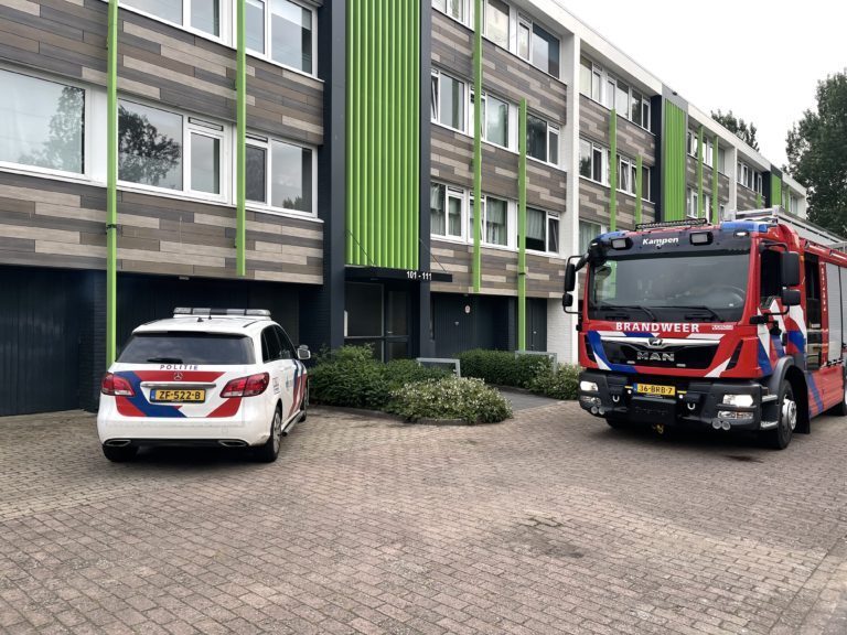 Wateroverlast in Beekmanstraat Kampen