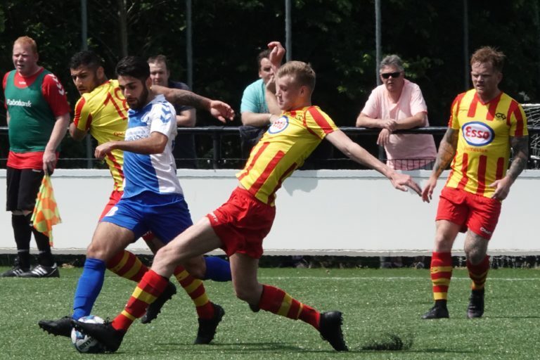 Fotoverslag van de oefenwedstrijd WHC 1 tegen GA 1 (3-4) van 26 juni.