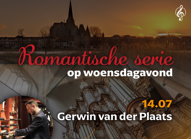 Kamper organist Gerwin van der Plaats geeft thuiswedstrijd!