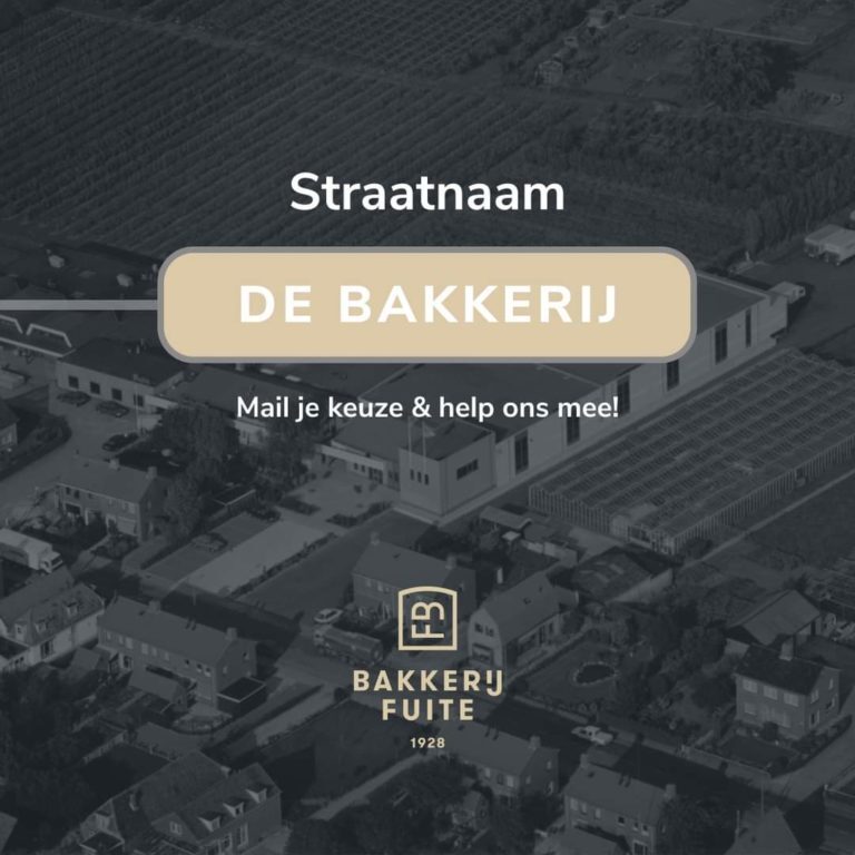 Bakkerij Fuite wil historie behouden en roept op om te stemmen voor naam voormalig bakkerij terrein.