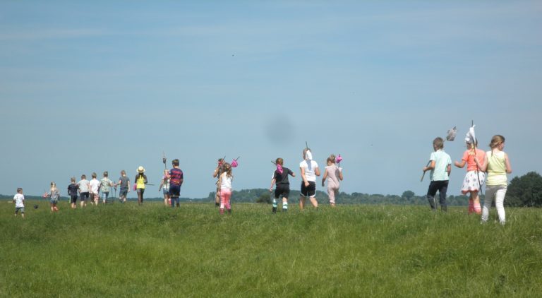 Zomerse activiteiten op de boerderij