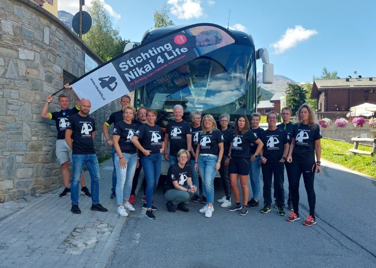 Team Nikai 4 Life zamelt 41.039 euro in met beklimming van de Stelvio