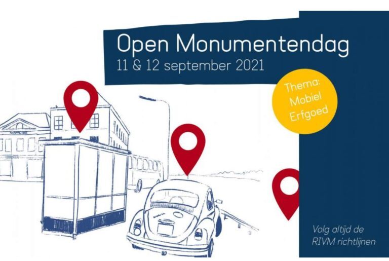 Mobiel erfgoed thema van Open Monumentendag