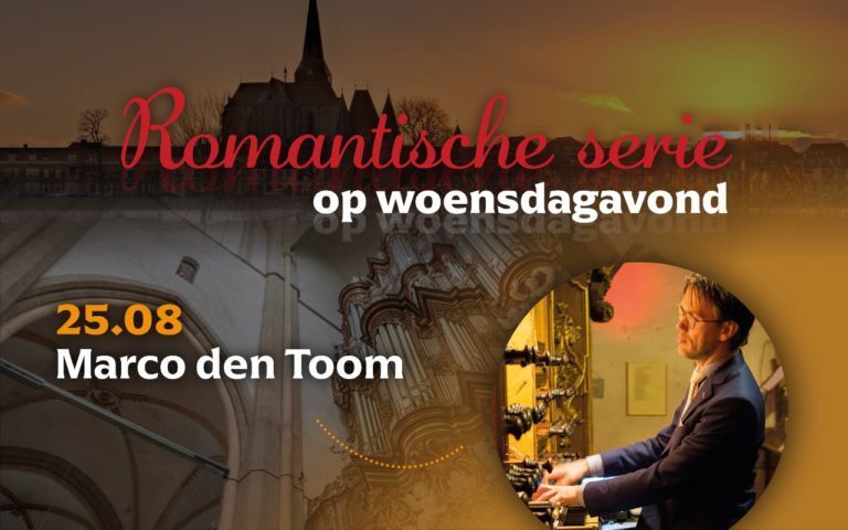 Marco den Toom verzorgt wederom slotconcert in de woensdagavond-orgelserie in de Bovenkerk van Kampen