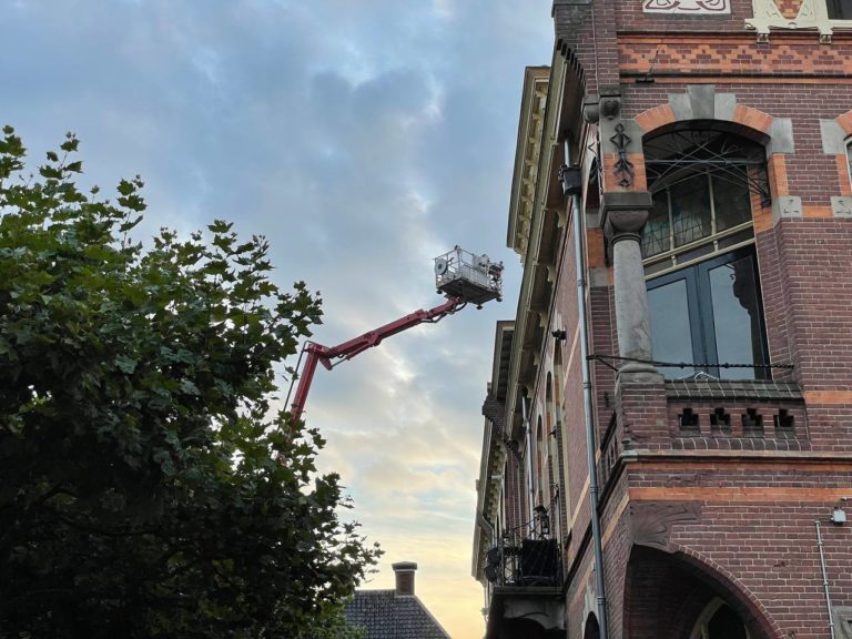 Plantage in Kampen ontruimd vanwege brand in appartement