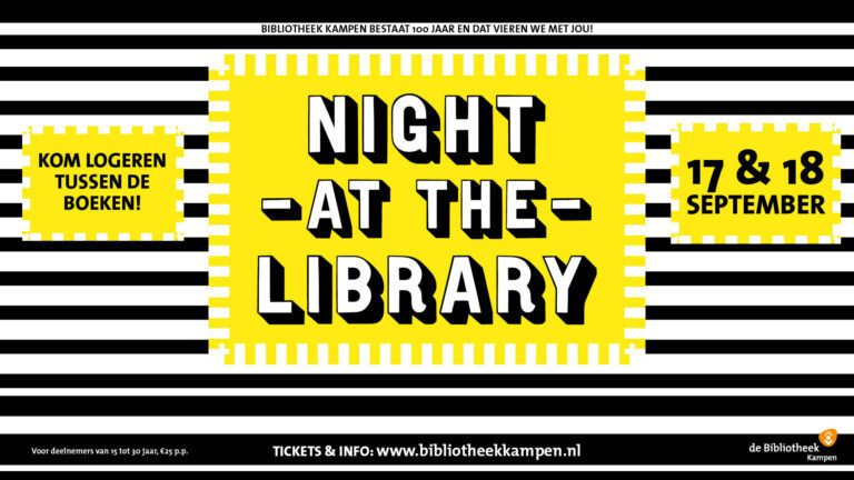 17-18 september: Night at the Library 