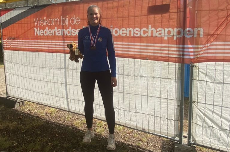 Twee medailles voor Jonne Siebrand tijdens NK atletiek