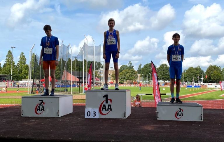 Lars Hansman Nederlands kampioen hoogspringen