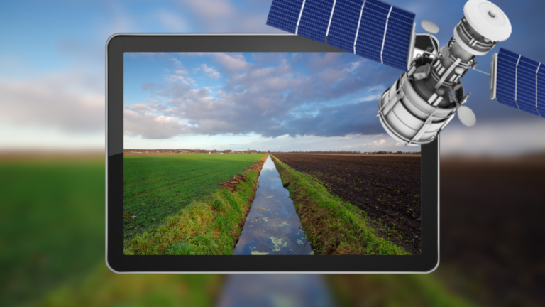  Controle Waterschap op schoonmaak van sloten gestart met Digi-check vanuit de ruimte