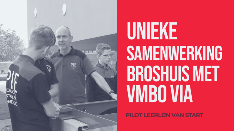 VIDEO: Broshuis gaat unieke samenwerking aan met VMBO VIA aan de Flevoweg