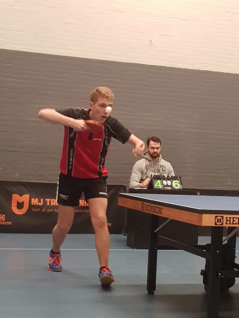 Goede start Kampenion in nieuwe tafeltenniscompetitie