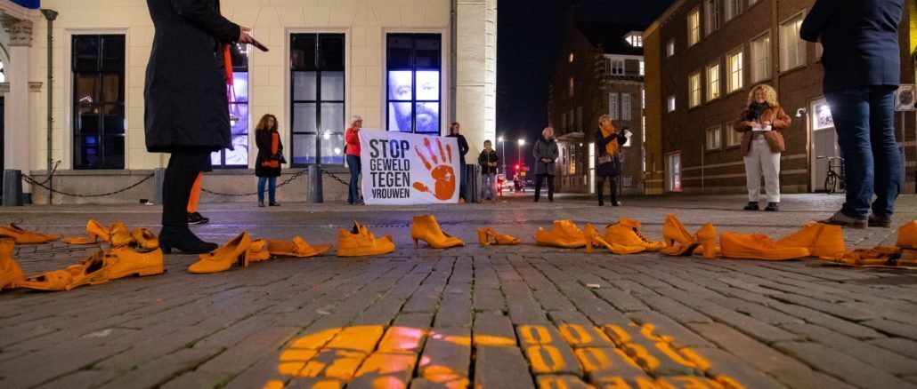 actie geveldtegen vrouwen