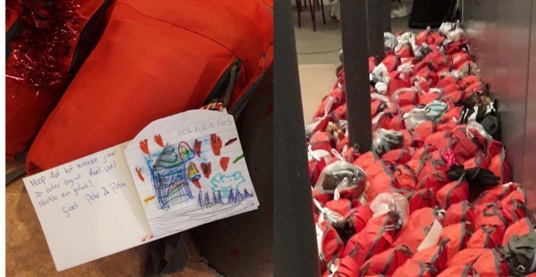 Driehonderd daklozen verrast met winterpakket