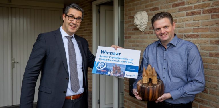 Gerrit de Groot en AV Isala ’96 winnen Kamper Vrijwilligersprijs 2021