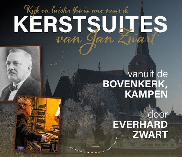 Kleinzoon Everhard Zwart speelt de Kerstsuites van Jan Zwart