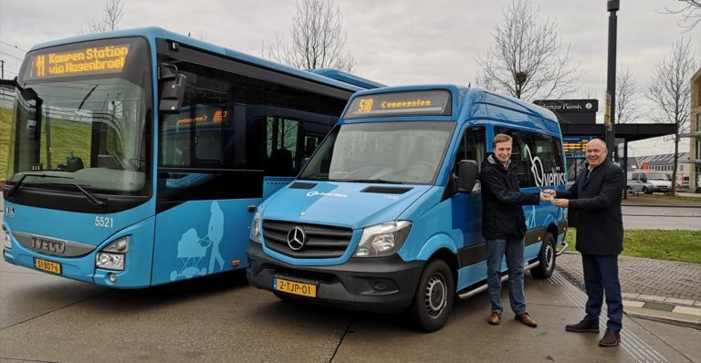 Nieuwe stadsbuurtbus officieel geopend. Aangepaste route stadsdienstregeling Kampen