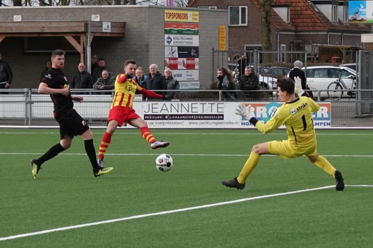 Go-ahead verliest oefenwedstrijd tegen hoofdklasser Flevo Boys (foto’s)