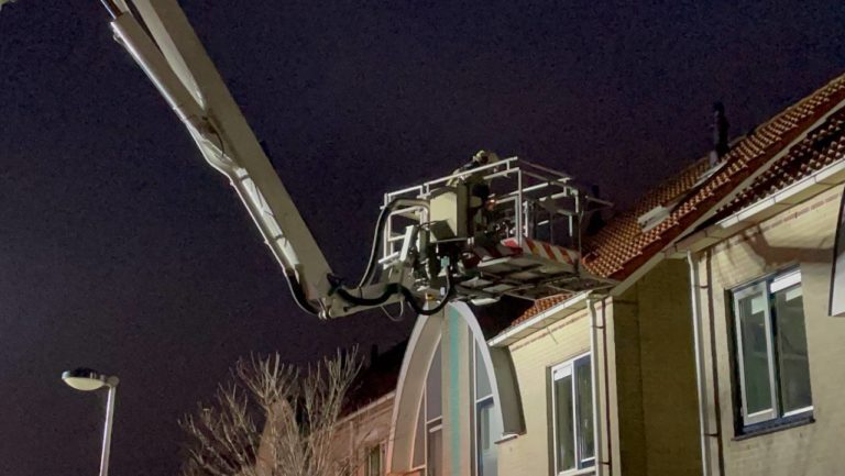 Woningbrand aan de Madrigaal in Kampen