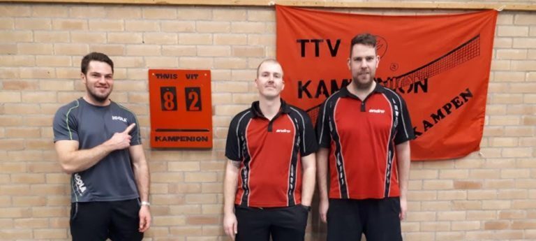 Goede start Kampenion in nieuwe competitie