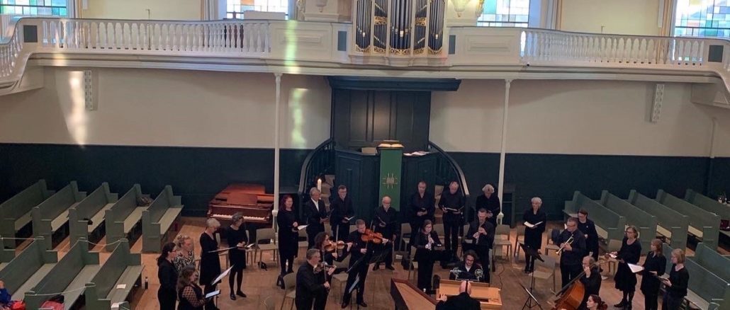 Foto cantatedienst De Burgwal