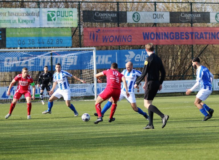 Terechte nederlaag voor KHC tegen kampioenskandidaat SDV Barneveld