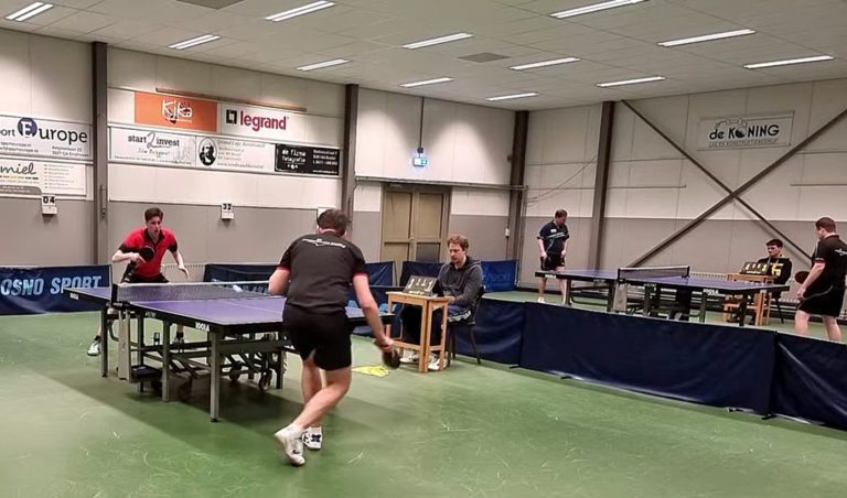 Tafeltennisvereniging Kampenion verstevigt koppositie