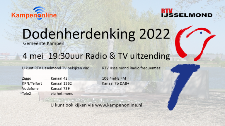 Dodenherdenking 2022 Kampen