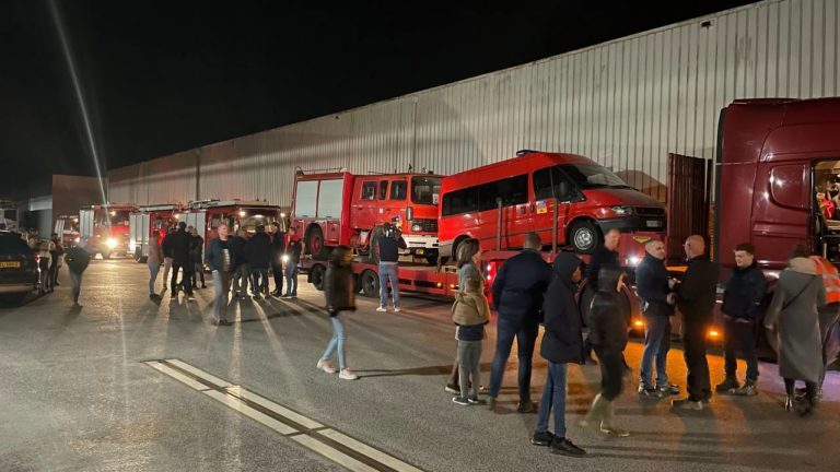 Brandweer-konvooi vertrokken naar Oekraïne