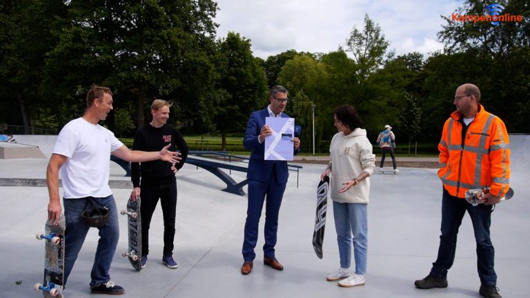 Officiële opening Skatepark