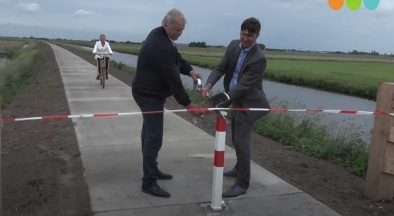 Opening nieuw fietspad in het fietsnetwerk rondom Kampen