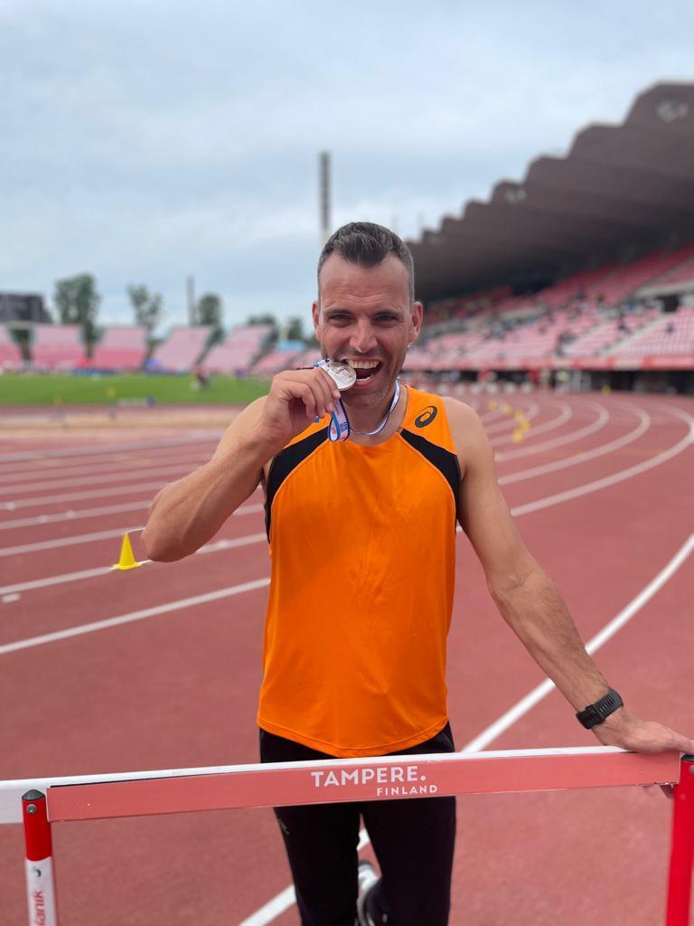 Zilver voor Van Veen op WK masters atletiek