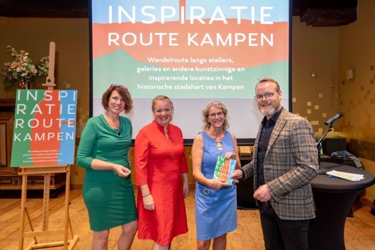 Nieuwe kunstroute in Kampen:  Inspiratie opdoen in kunstzinnige binnenstad