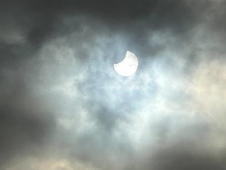 Zonsverduistering in Kampen