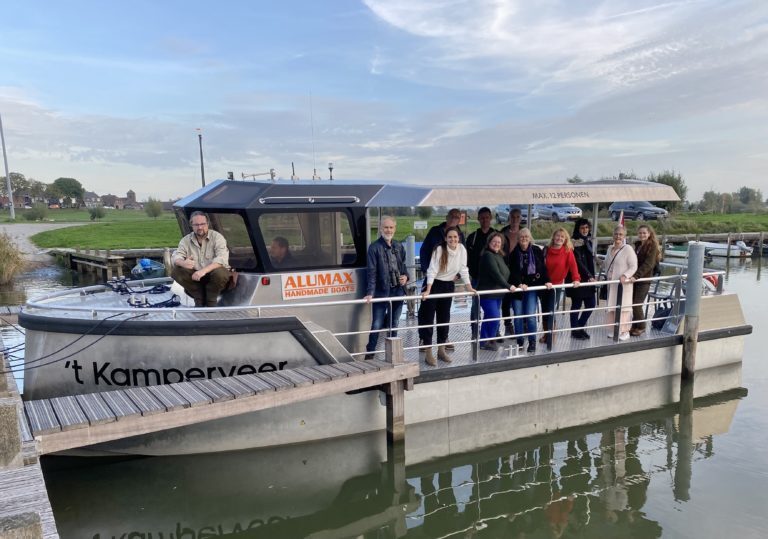 Groene Loper Kampen met het nieuwe Kamperveer op pad