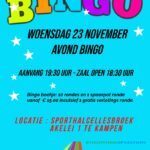 Bingo 23 november