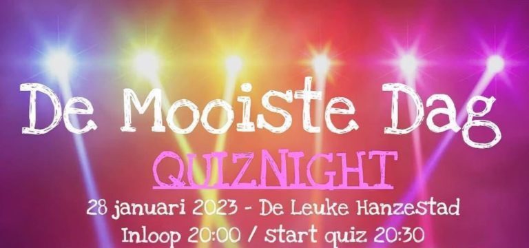 Quizavond voor Stichting Live Life