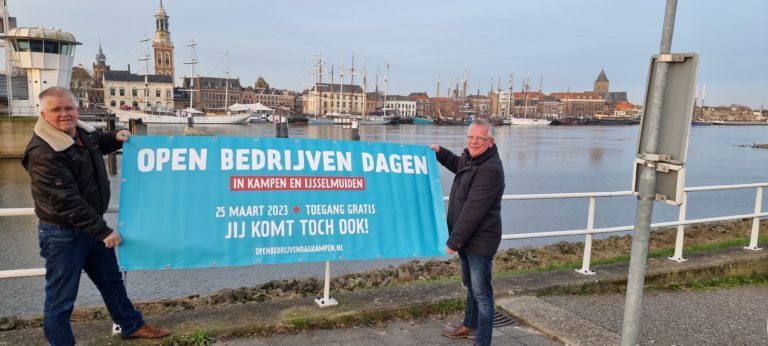 Eerste Open Bedrijvendag in Kampen op 25 maart