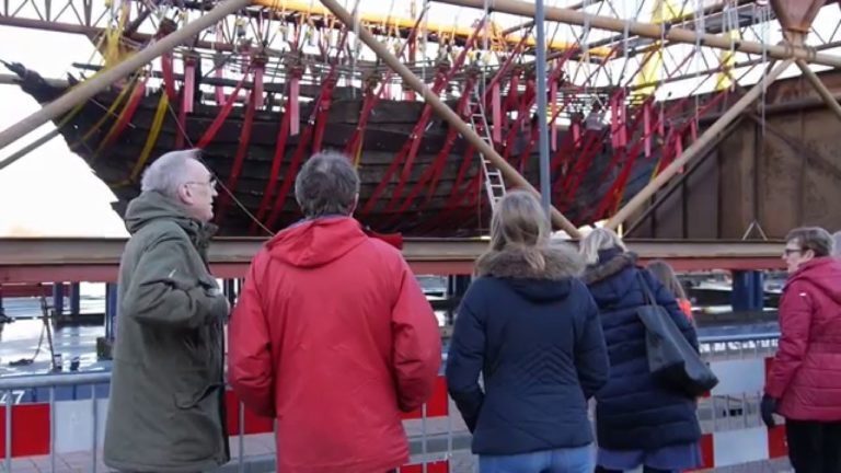 IJsselkogge boven water KampenOnline