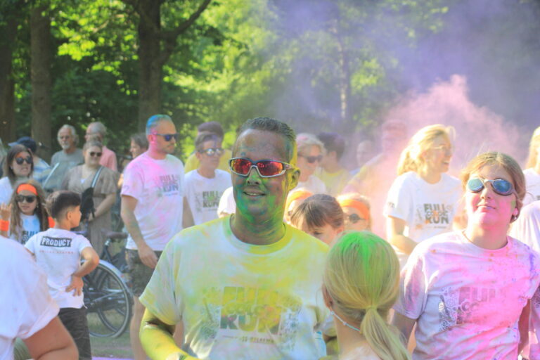 Foto’s Full Color run