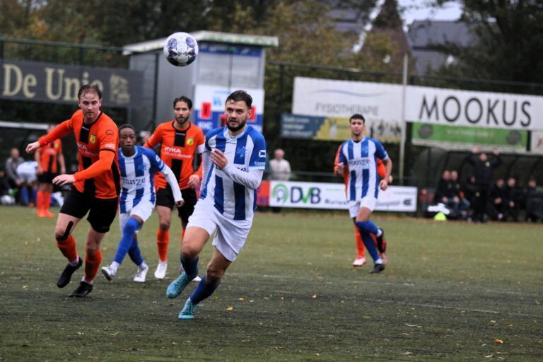 KHC kwam zaterdagmiddag niet tot grote daden tegen Olde Veste uit Steenwijk