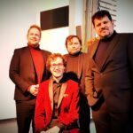 Drie tenoren (At Once) en pianist Wouter Harbers