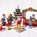 Kerstman met kinderen