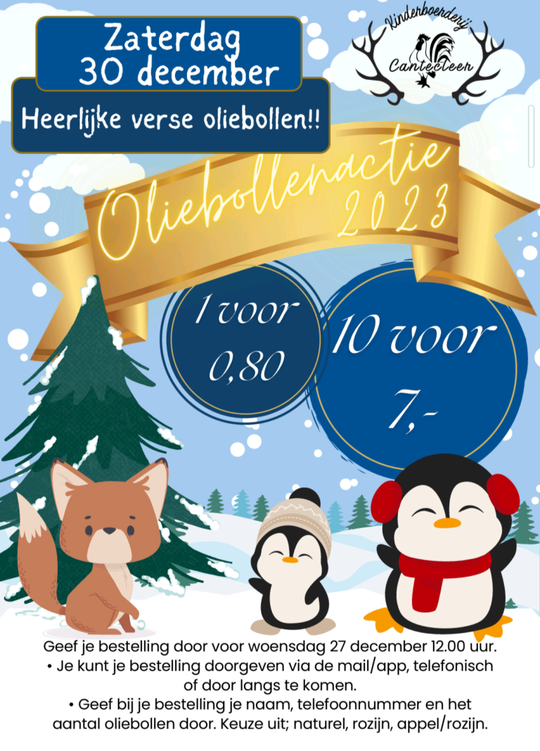 Oliebollenactie cantecleer