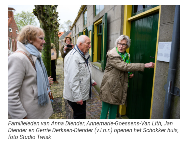 Huis van Anna Diender officieel geopend in het Zuiderzeemuseum