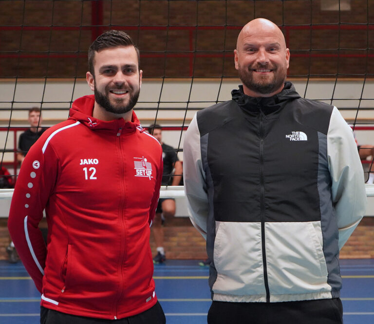 Bart van Vliet en Rob van der Spek  nieuwe trainers Set-Up Heren