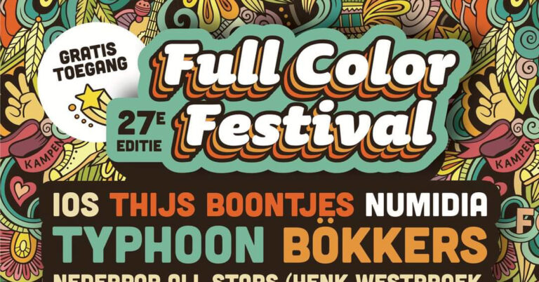 Full Color Festival gaat door met aanpassingen