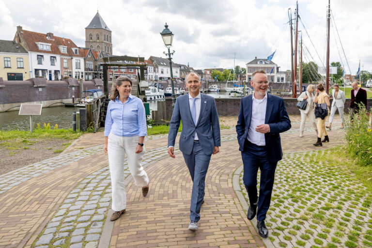 Werkbezoek van staatssecretaris Fleur Gräper aan Kampen